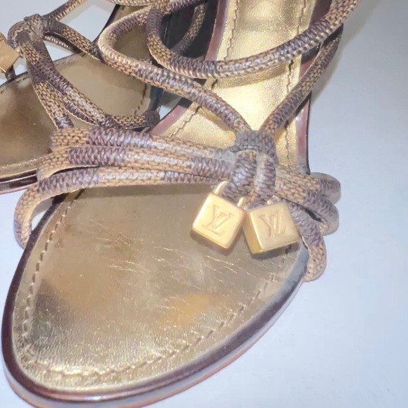 Louis Vuitton Wedge Sandals - Picture 3 of 6